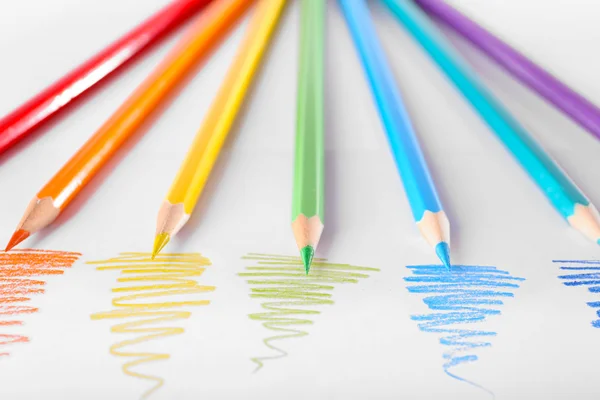 Color pencils for school — Stock Photo, Image