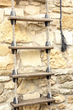 eski ahşap merdiven