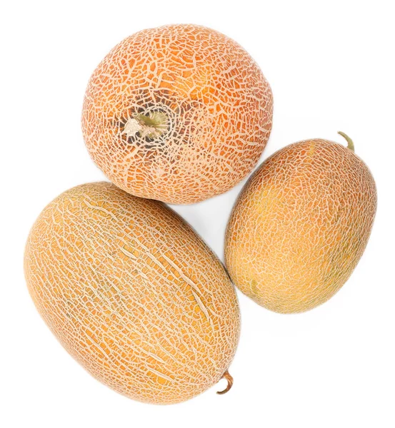 Melon diisolasi dengan warna putih — Stok Foto