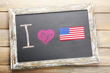 Yazılı Amerika'yı seviyorum