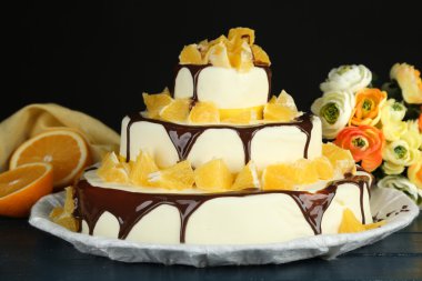 güzel düğün pastası