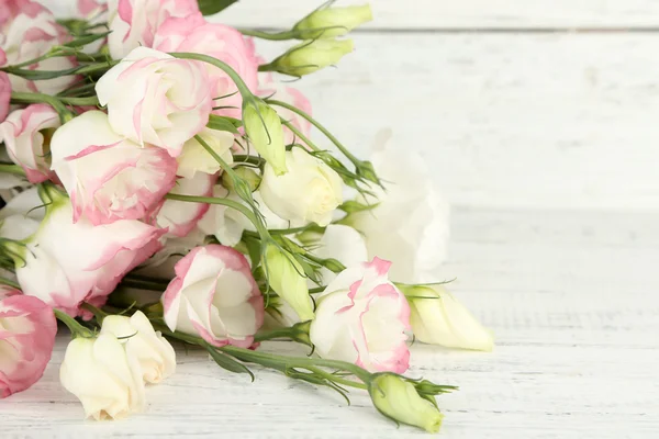 Beautiful eustoma flowers — Stock Photo, Image