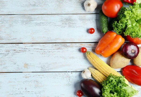 Frutas y hortalizas orgánicas frescas —  Fotos de Stock