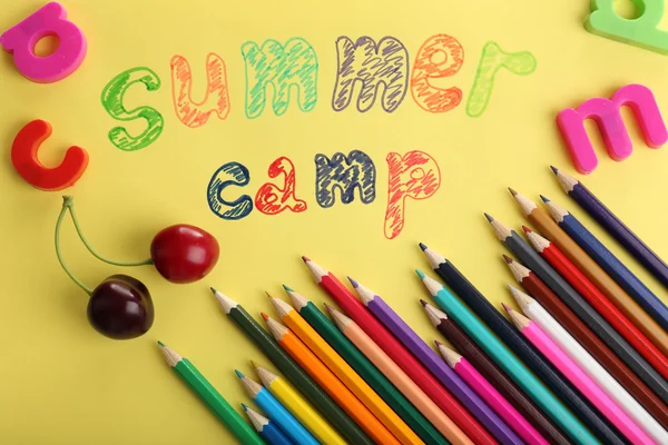 Summer Camp concept — Stock Photo, Image