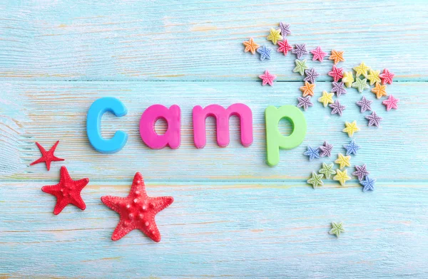 Concetto Summer Camp — Foto Stock