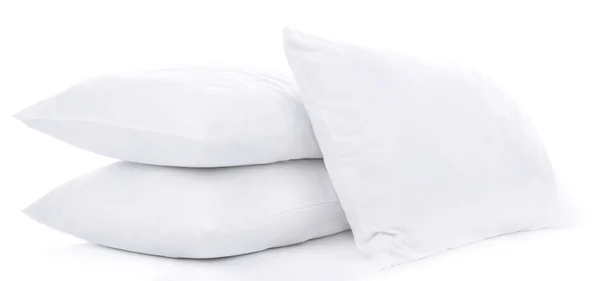 Nuovi cuscini bianchi — Foto Stock