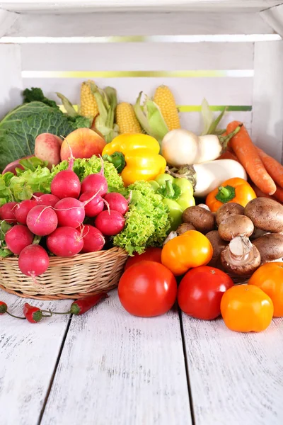 Tasty ripe Vegetables — Stock Photo, Image