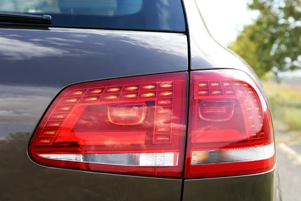Headlights of car, close-up — Stock Photo, Image