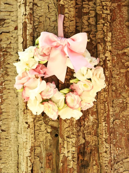 Beautiful wreath of flowers — Stock Photo, Image