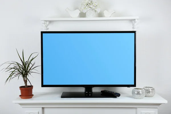 Watching TV with blank screen