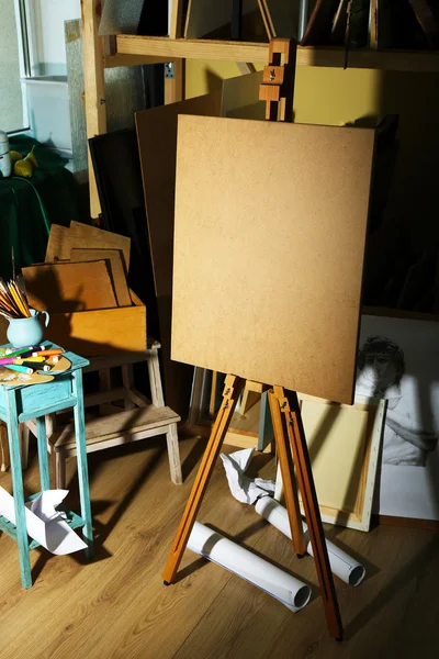 Art workshop interieur — Stockfoto