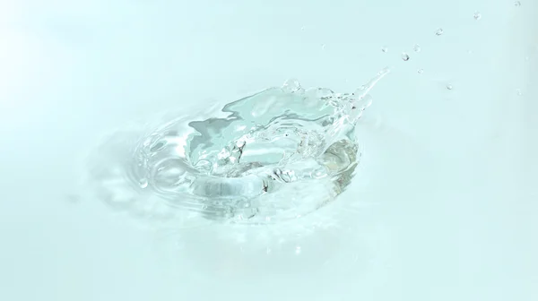 Stříkající vodě, close-up — Stock fotografie