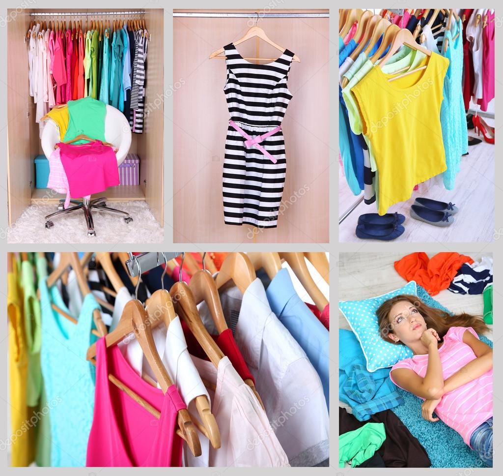 Probar ropa fotos de stock, imágenes de Probar ropa sin royalties |  Depositphotos