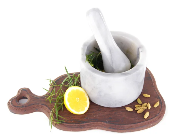 Estragon with lemon and cardamom — Stock Photo, Image