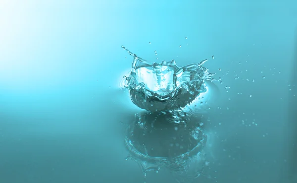 Water splash, close-up — Stockfoto