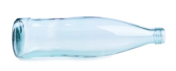 Prázdné skleněná láhev — Stock fotografie
