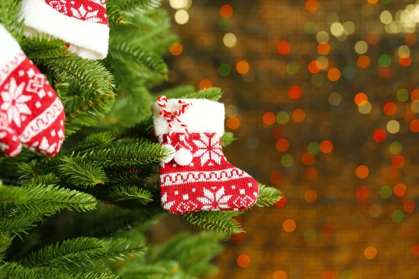 Geschmückter Weihnachtsbaum — Stockfoto