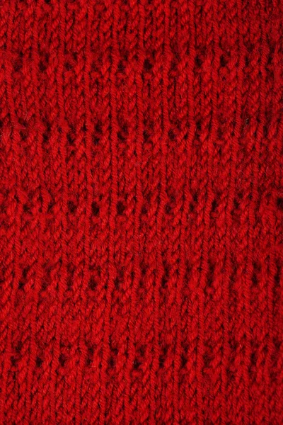 テクスチャを編み物をクローズ アップ — ストック写真