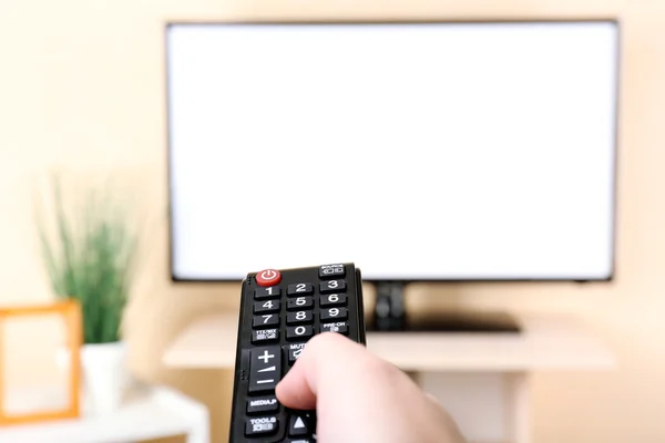 Using remote controller — Stock Photo, Image