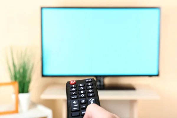 Using remote controller — Stock Photo, Image