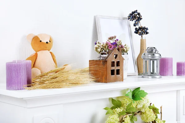 Beautiful spring home decor — Stock Photo, Image