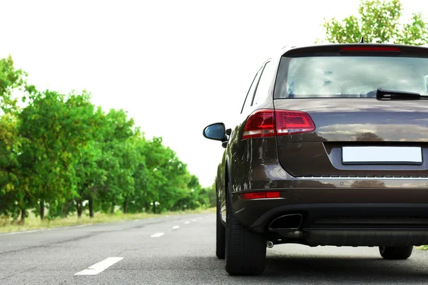 Car on road Royalty Free Stock Photos