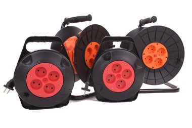 Uzantı elektrik kablo makaraları