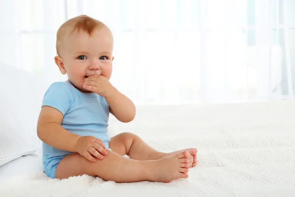 Söt baby boy o — Stockfoto