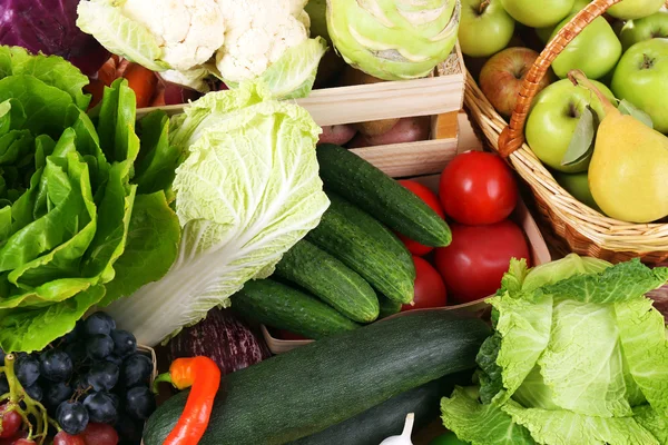 Świeże warzywa organiczne, zbliżenie — Zdjęcie stockowe