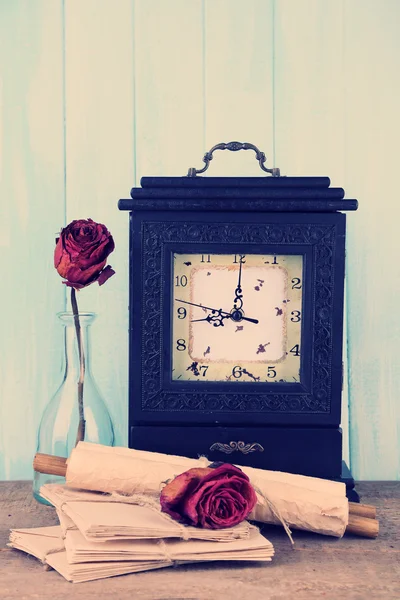 Stary zegar retro — Zdjęcie stockowe