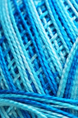 Yün ip yakın çekim