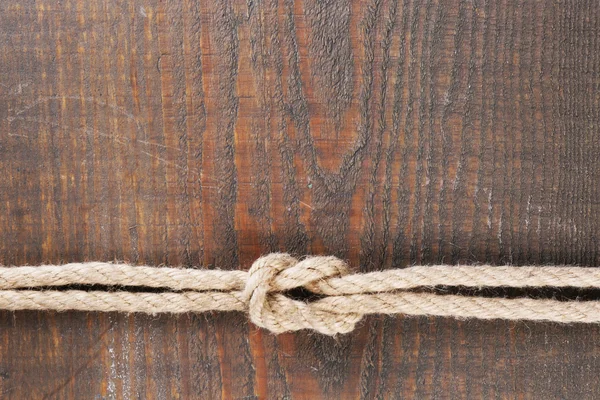 Nudo marino sobre madera — Foto de Stock