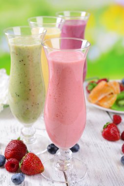 Lezzetli berry kokteyller