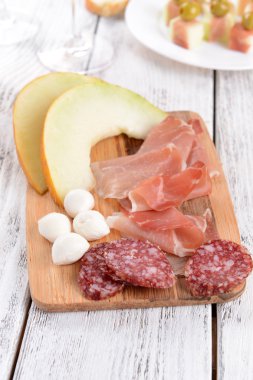 Prosciutto ile lezzetli kavun