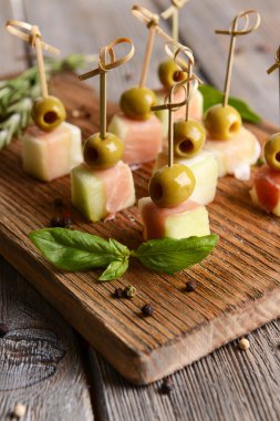 Prosciutto ile lezzetli kavun