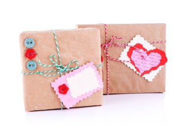 Güzel paketlenmiş hediyeler