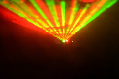 soyut lazer ışığı