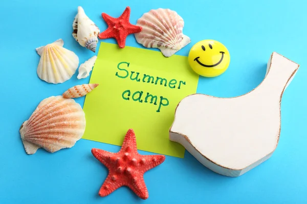 Summer Camp concept — Stock Photo, Image