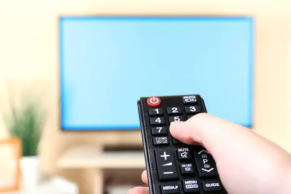 Using remote controller — Stock Photo, Image