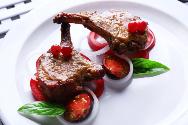 Grilled Lamb steak — Stock Photo, Image