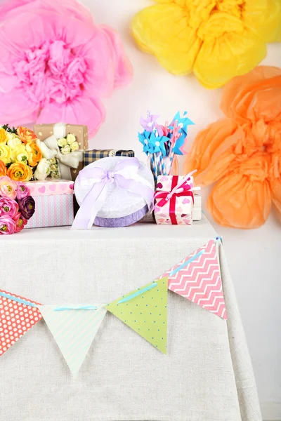 Regalos de boda o cumpleaños — Foto de Stock