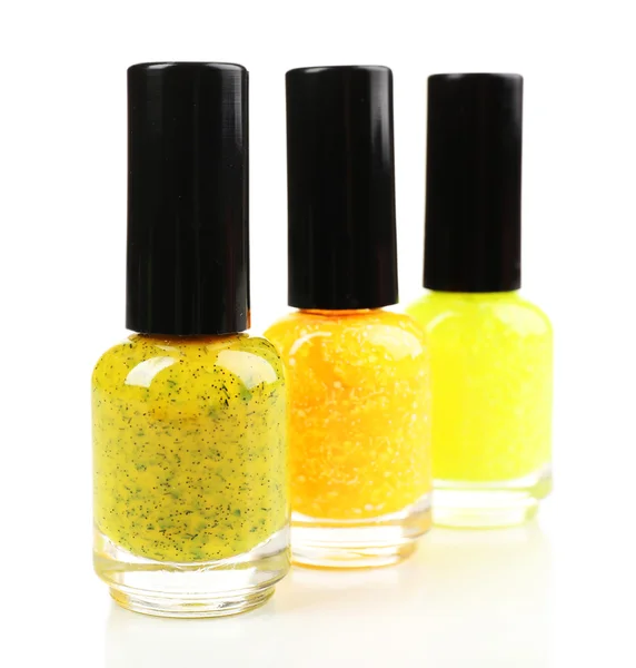 Colorful nail polishes — Stock Photo, Image