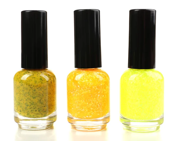 Colorful nail polishes — Stock Photo, Image