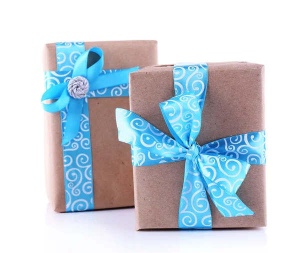 Holiday gift boxes — Stock Photo, Image