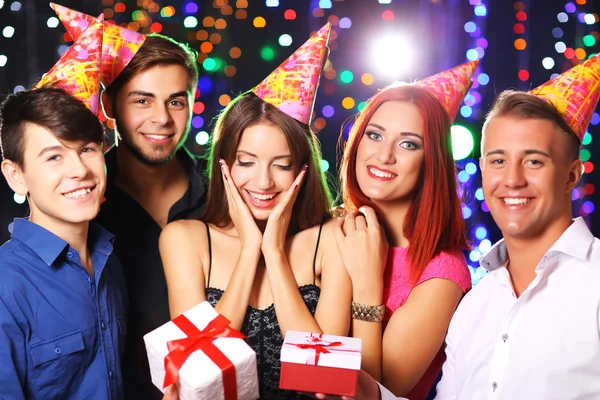 Birthday party in club — Stock Photo, Image