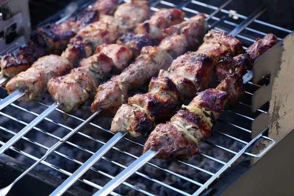 Barbecue grill nyárs — Stock Fotó