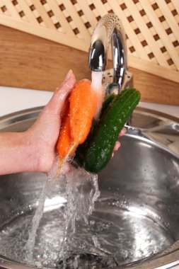 çamaşır sebze, yakın çekim