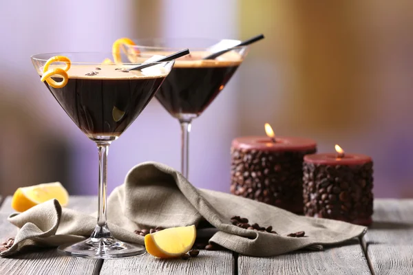 Espresso cocktail serveras — Stockfoto