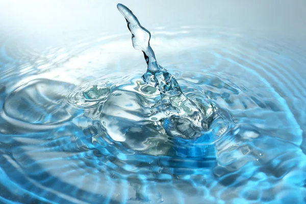 Plusk wody, szczegół — Zdjęcie stockowe