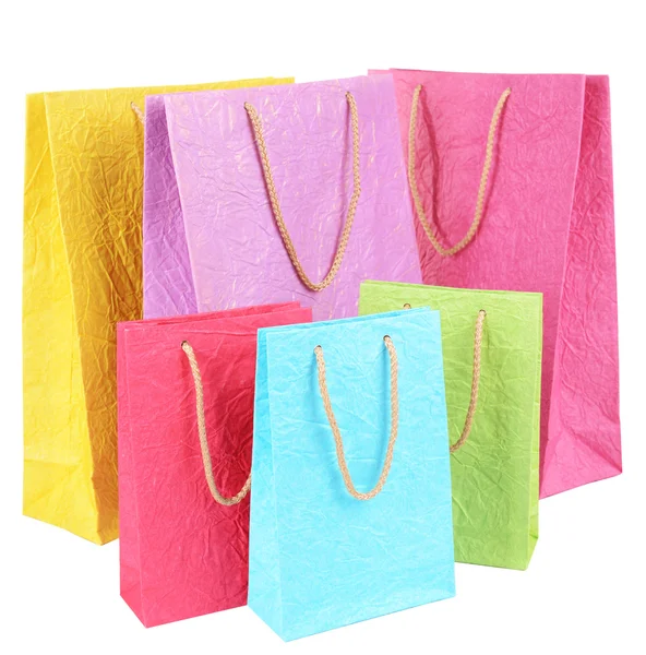 Carta Shopping bags — Foto Stock